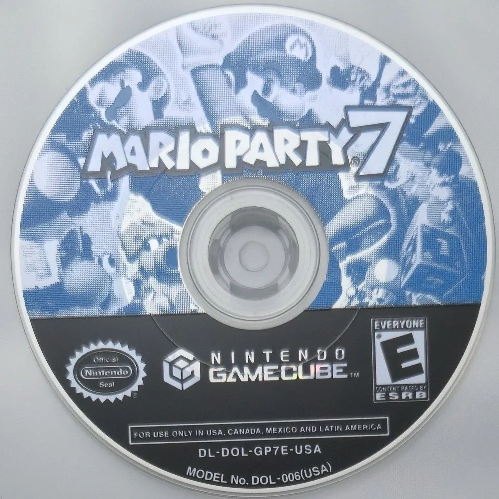 Mario Party 7 - Nintendo GameCube - Disc Only - Authentic Tested & Working